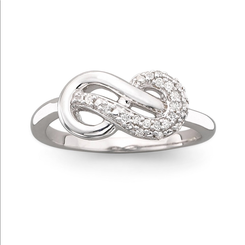Infinity promise ring